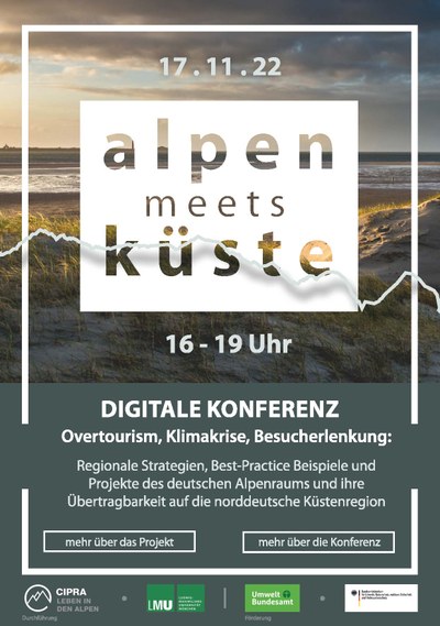 Digitale Konferenzreihe "Alpen meets Küste"