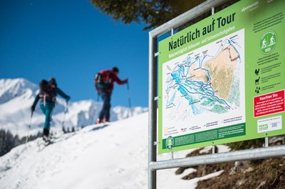 Skitouren umweltverträglich planen