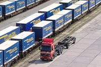 Rollende Landstrasse mit Potenzial zur Effizienzsteigerung