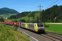 Bergauf: Der alpenquerende Schienengüterverkehr erholt sich allmählich wieder von der Konjunkturkrise.