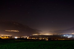 Liechtenstein bei Nacht