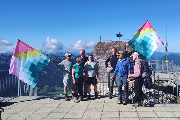 "Alpen in Bewegung" – der Verein zum Schutz der Bergwelt setzt ein Zeichen am alpenweiten Aktionstag