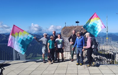 "Alpen in Bewegung" – der Verein zum Schutz der Bergwelt setzt ein Zeichen am alpenweiten Aktionstag
