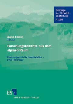 Forschungsberichte aus dem alpinen Raum