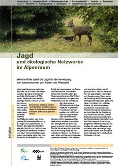Jagd und ökologische Netzwerke im Alpenraum