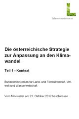 Die österreichische Strategie zur Anpassung an den Klimawandel 1