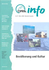 CIPRA Info 71: Bevölkerung und Kultur