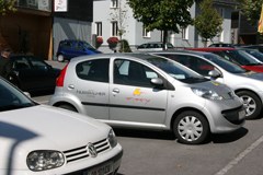 Fifty - the car hire scheme from Langenegg/A: car-sharing as a way of protecting the climate in the long term.