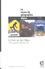 La revue de géographie: Le bon air des Alpes