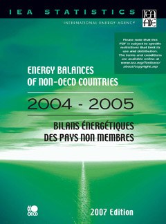 Energy Balances of Non-OECD Countries, 2004-2005