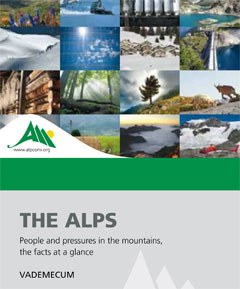 The Alps. People and pressures in the mountains,
the facts at a glance. Vademecum