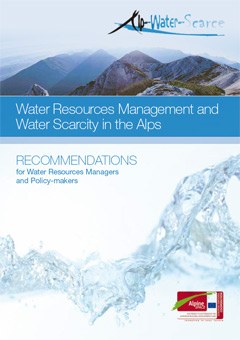 Water Resources Management and Water Scarcity in the Alps