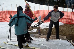 Simulation du changement climatique concernant des domaines skiables françai-ses