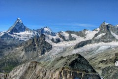 Les Alpes - l'objet de nombreux travaux de recherche.
