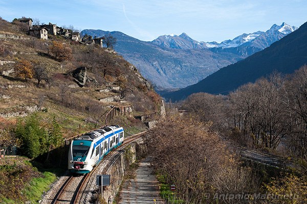 Les chemins de fer historiques comme la ligne Coni-Nice représentent un important potentiel touristique. © Antonio Mattinetti / flickr.com