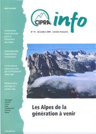 Cipra-Info 74 : Les Alpes de la génération à venir