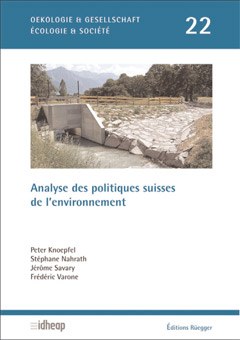 Analyse des politiques suisses de l'environnement  