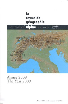 La Revue de géographie 2009