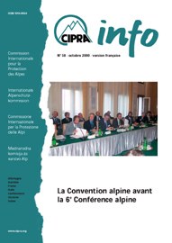 CIPRA Info 58 französisch