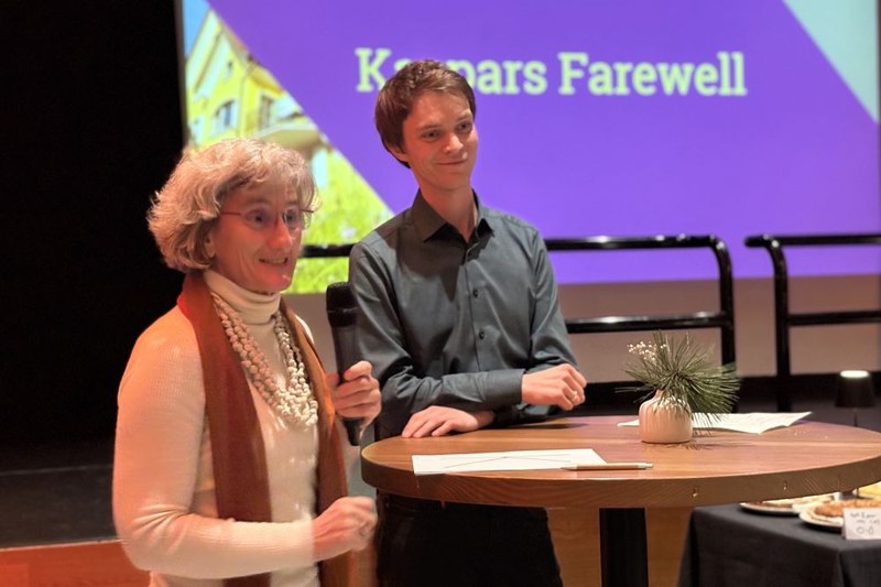 Pot de départ du directeur général Kaspar Schuler en décembre à Schaan. © CIPRA