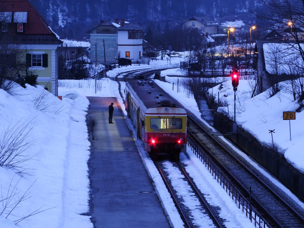 Smučarski vlak v Bohinjski Bistrici ©Tilen Šetina
