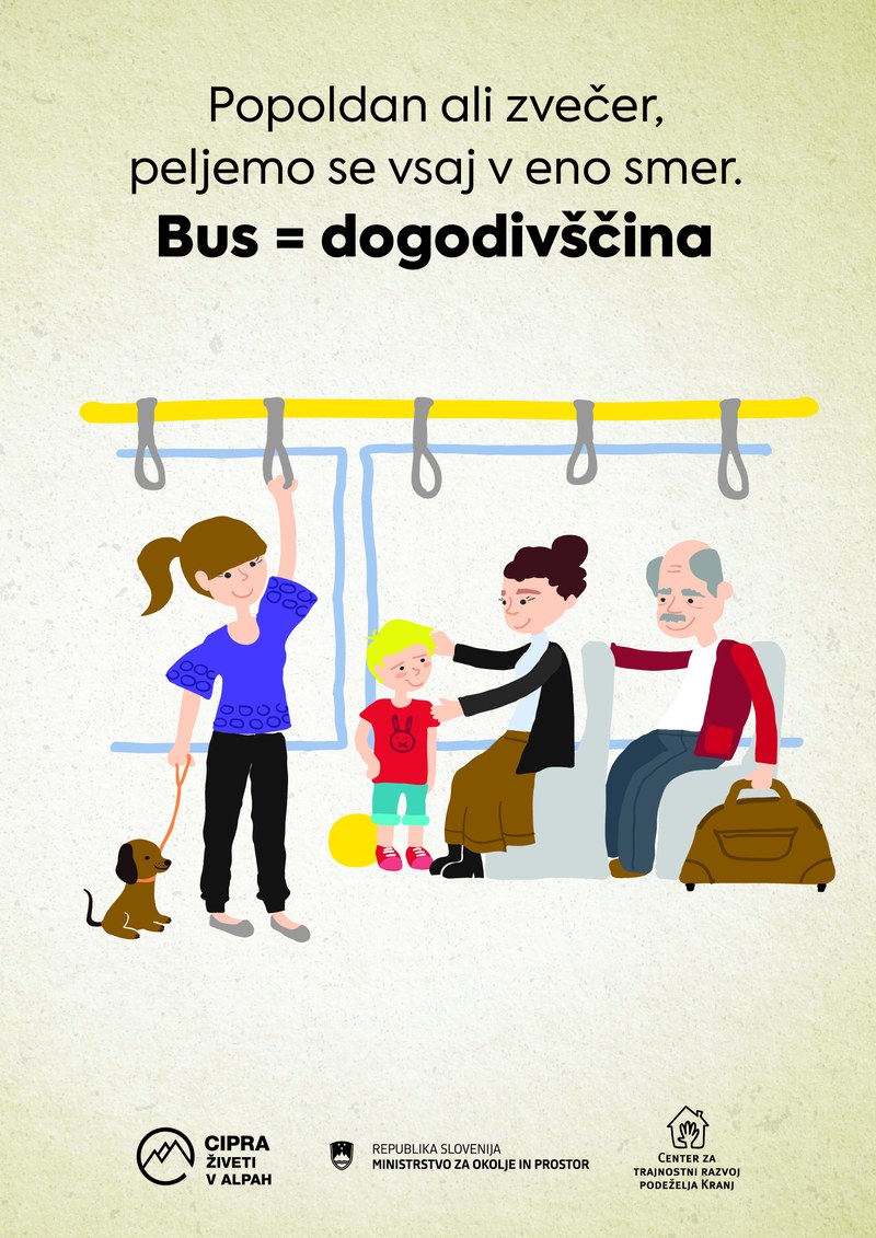 Bus je dogodivscina.