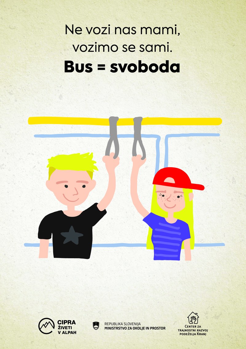Bus je svoboda.