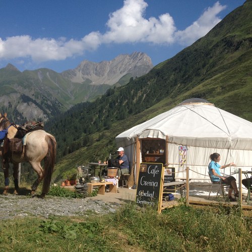 Café Greina Jurte CIPRA Preis 2016