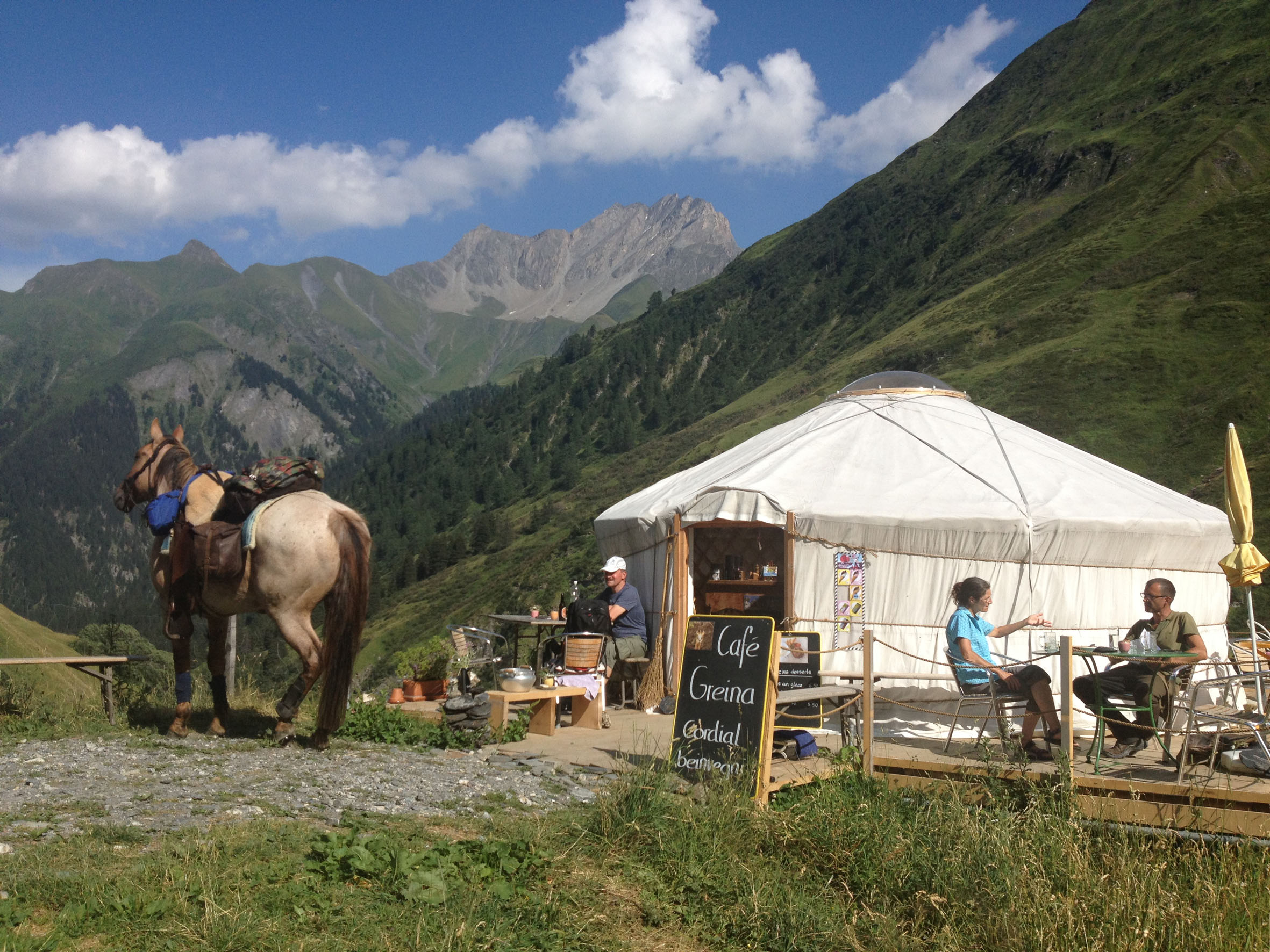 Café Greina Jurte CIPRA Preis 2016