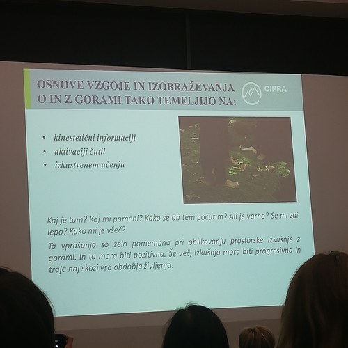 Seminar Danes za jutri, foto: CIPRA Slovenija