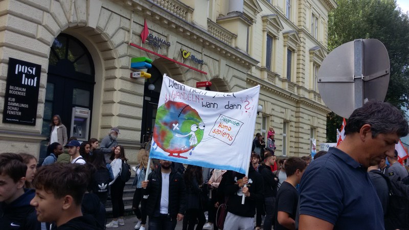 Klimastreik in Bregenz (c)CIPRA International (1)