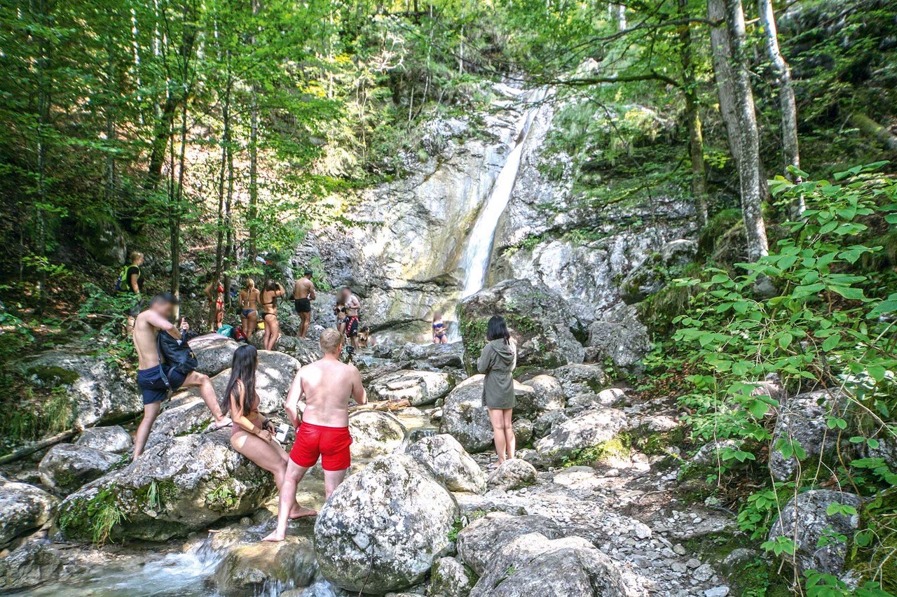 Königsbachfall (c) Naturpark Berchtesgaden
