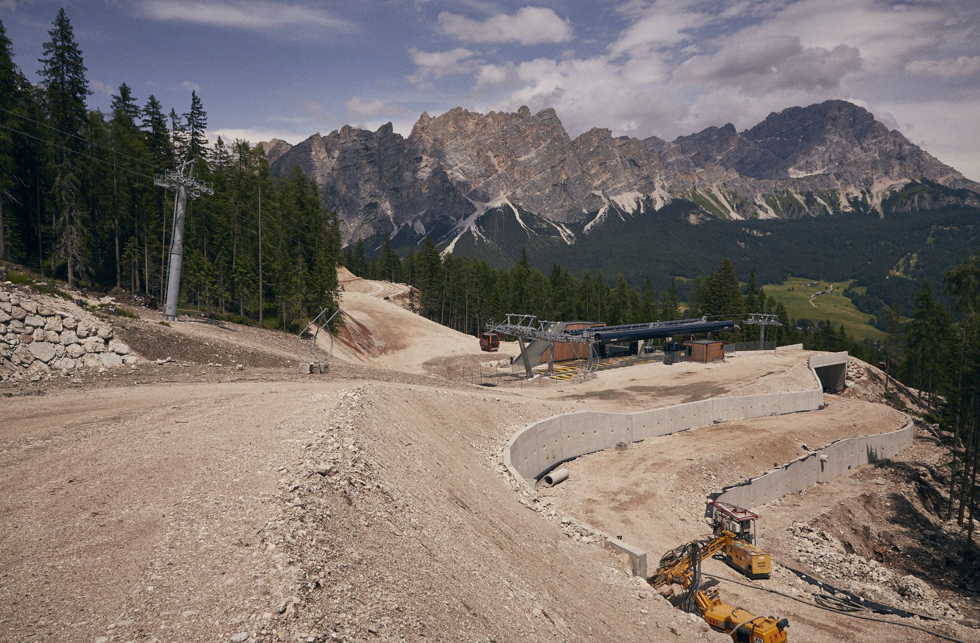 Baustelle für Milano-Cortina 2026 (c) Luigi Galiazzo