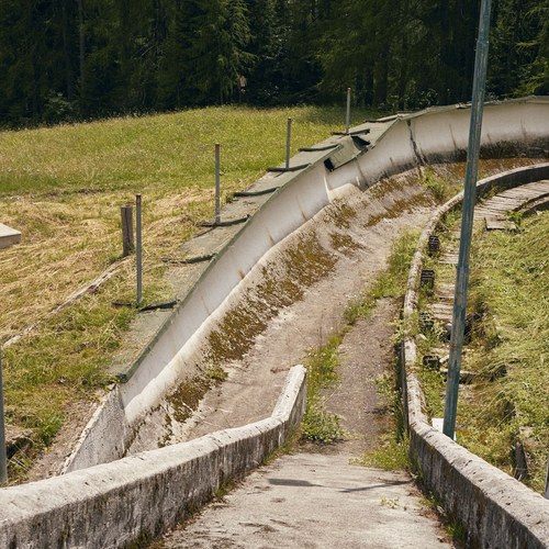 Old olympic bobsleigh track in Cortina (c) Luigi Galiazzo