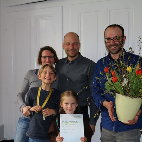 Preistraeger Roman Droux&Familie