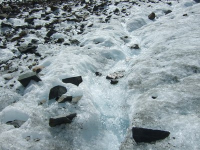 Gletscher_Wasserabfluss