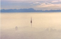 Onesnaženje zraka v alpskih mestih
