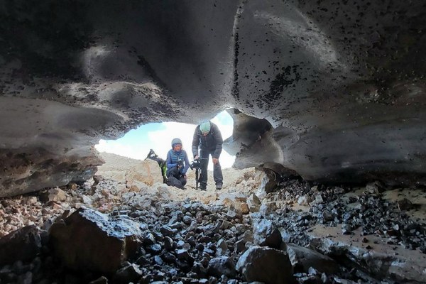 Mednarodni mladinski tabor - vzpon do ostankov Triglavskega ledenika