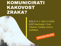 Kako učinkovito komunicirati kakovost zraka