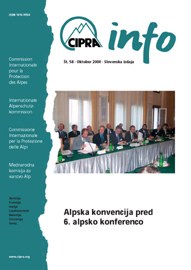 CIPRA Info 58 slowenisch